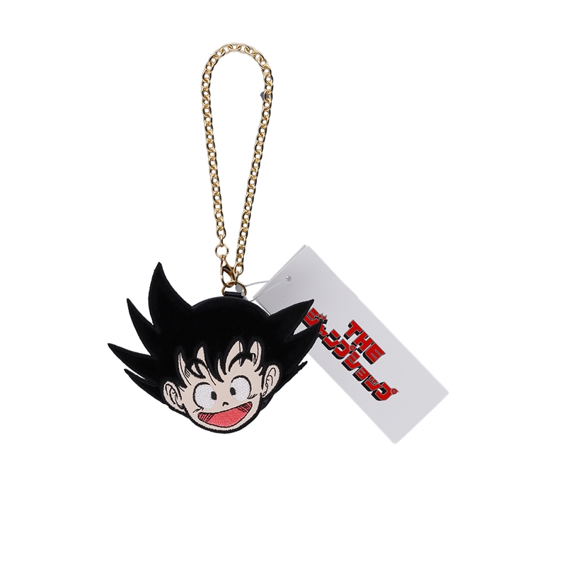 [Pre-order] [Made-to-order] JUMP Store Limited "DRAGON BALL" Face Die-Cut Embroidered Pouch - Son Goku